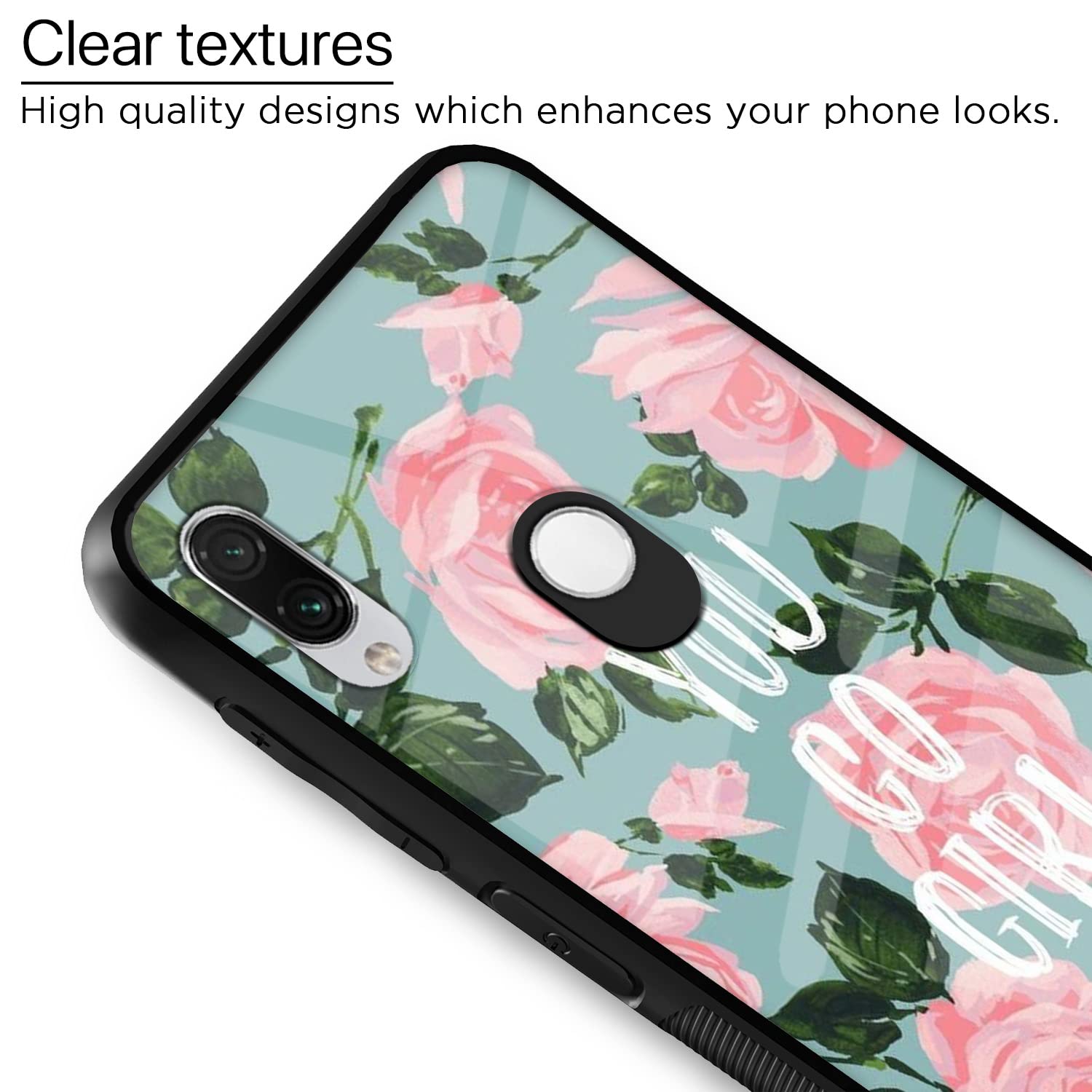 Redmi Note 7/Note 7 Pro/Note 7s Flower mobile cover by Pikkme – photo 4