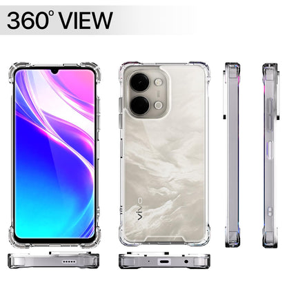 Vivo Y11 5G/Y21 5G/Y05 4G/Y60 5G PC-TPU mobile back cover in transparent by Pikkme – photo 7