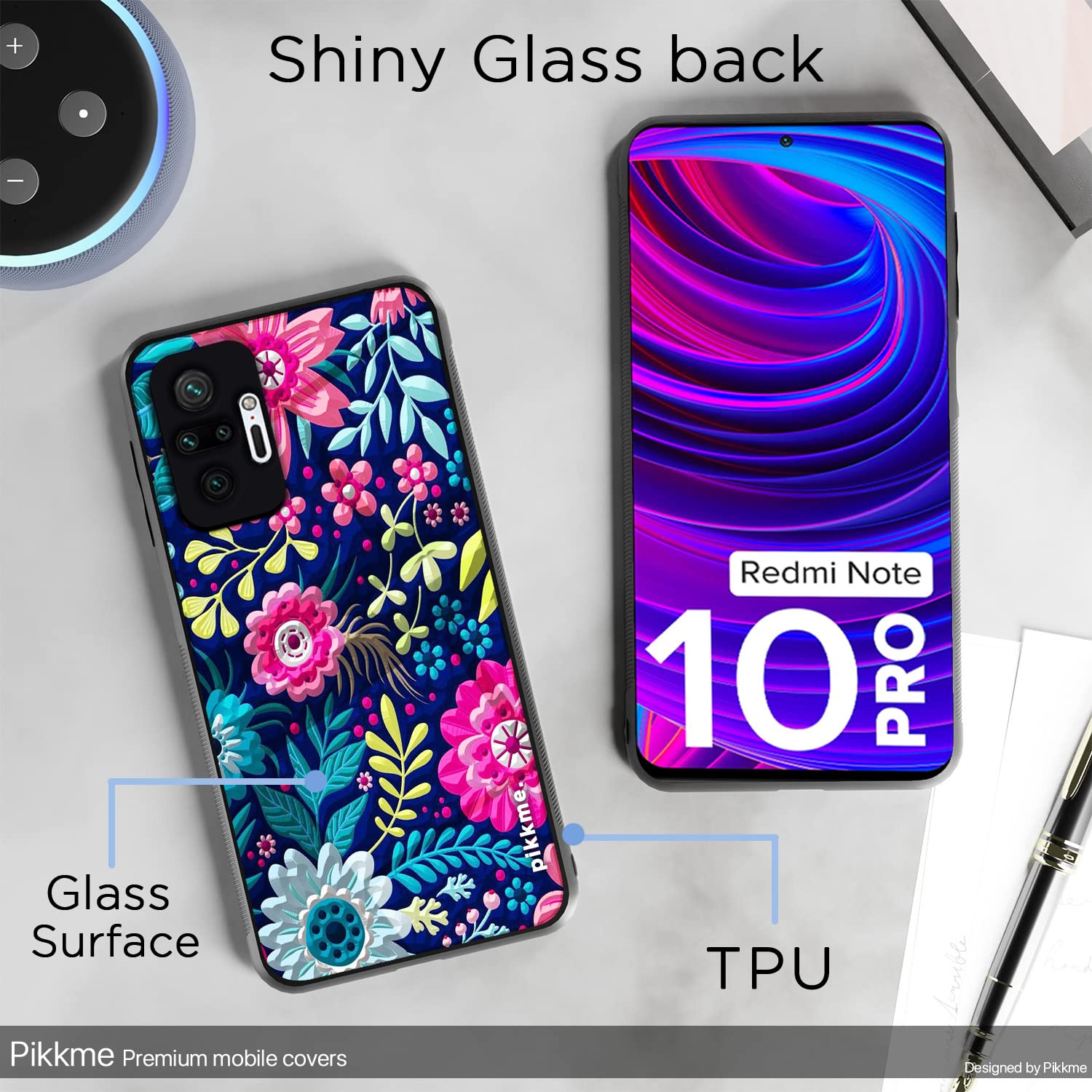 Redmi Note 10 Pro/Note 10 Pro Max Flower phone cover by Pikkme – photo 3