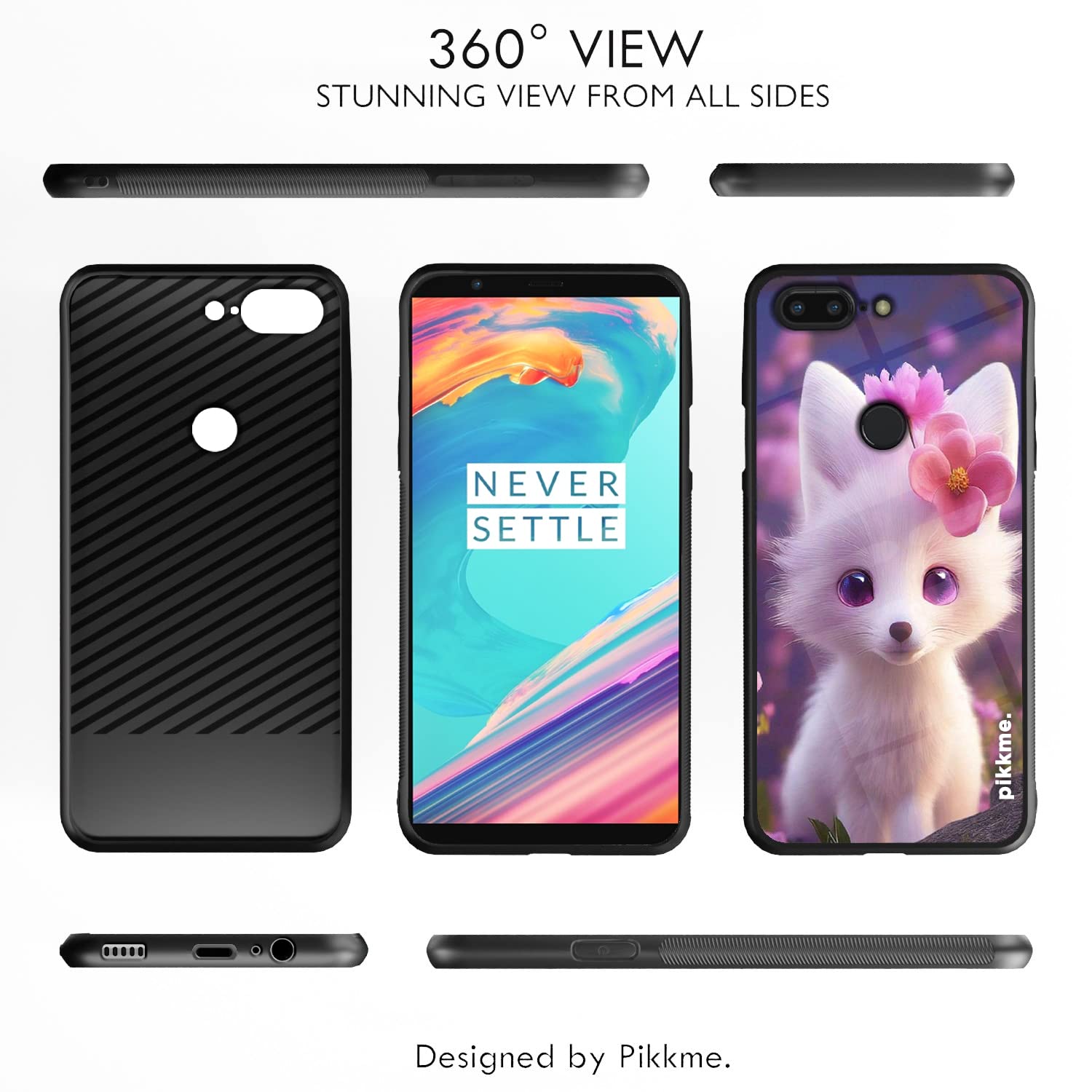 Hybrid Mobile back cover for OnePlus 5T – Pikkme – photo 2
