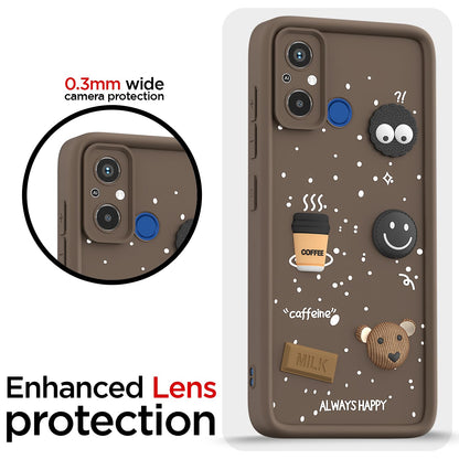 Pikkme brown Silicone phone cover for Redmi 12C 4G/3D – photo 5