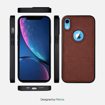 Pikkme iPhone XR Leather brown phone cover – photo 3
