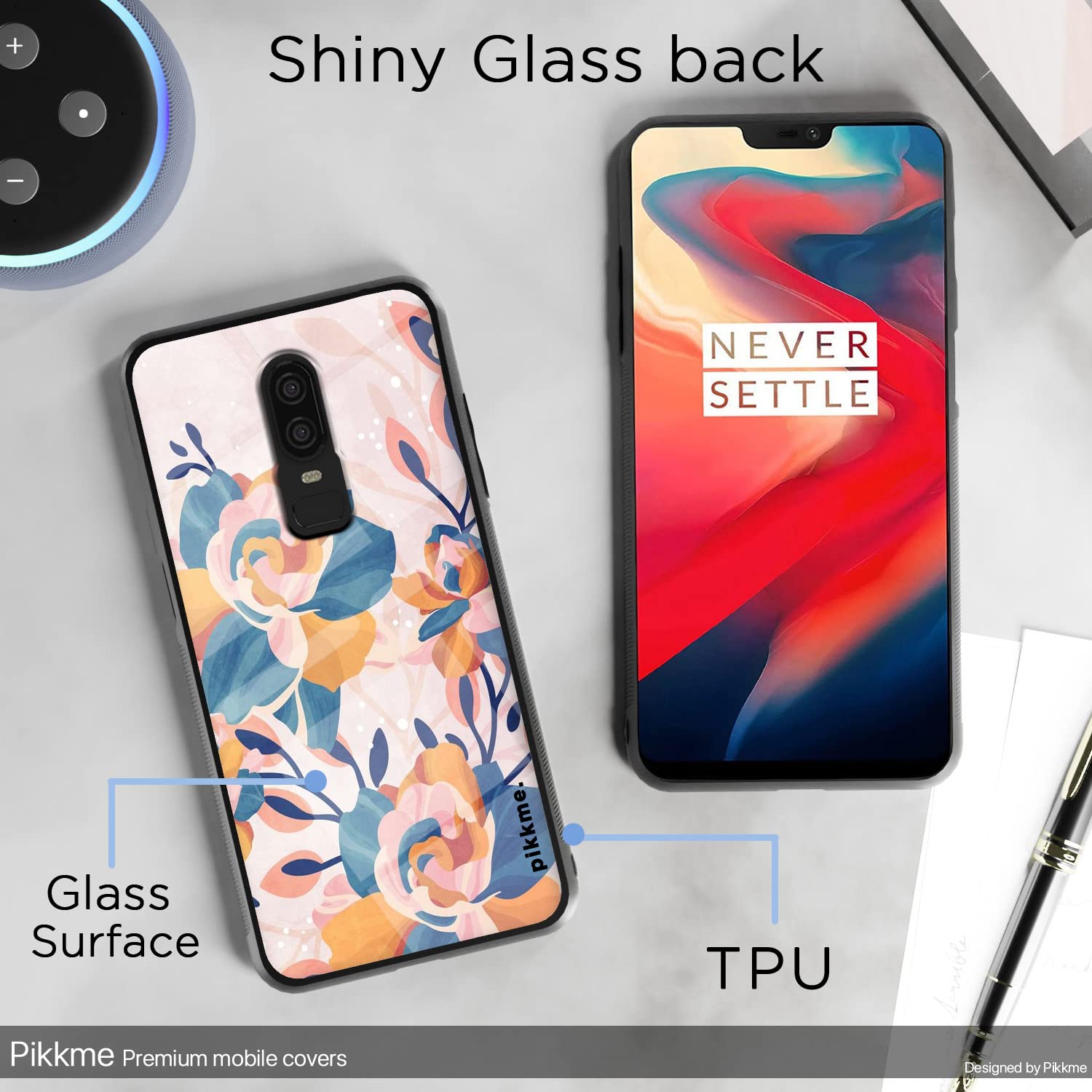 Pikkme Flower back cover for OnePlus 6 – photo 3