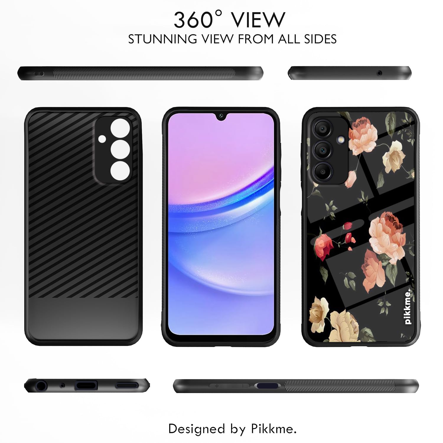 Samsung A15 5G Flower phone cover by Pikkme – photo 2