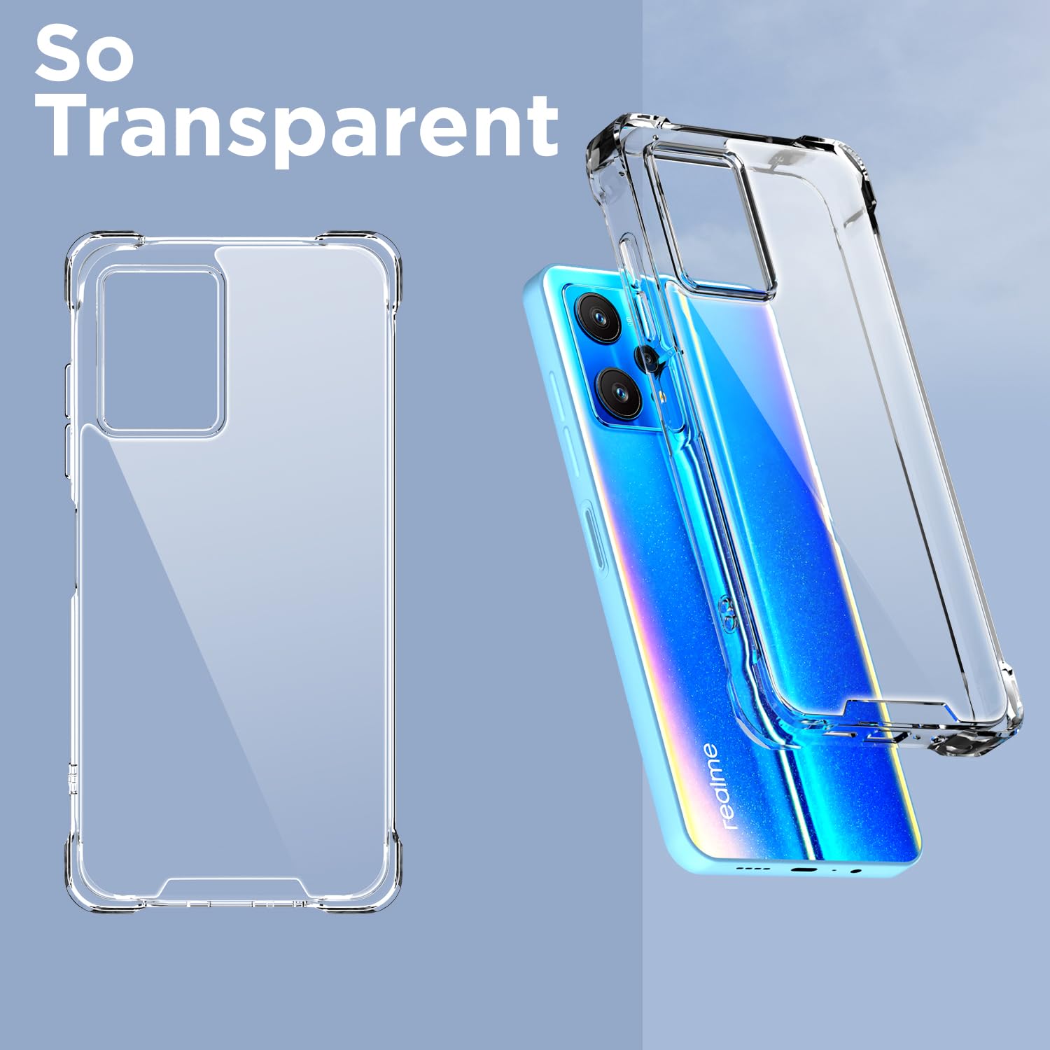 Realme 9 Pro 5G mobile cover in transparent by Pikkme – photo 2