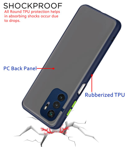 Pikkme Redmi Note 10T/Poco M3 Pro 5G blue back cover – photo 4