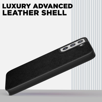Samsung S21 FE 5G Leatherback phone cover in black by Pikkme – photo 2