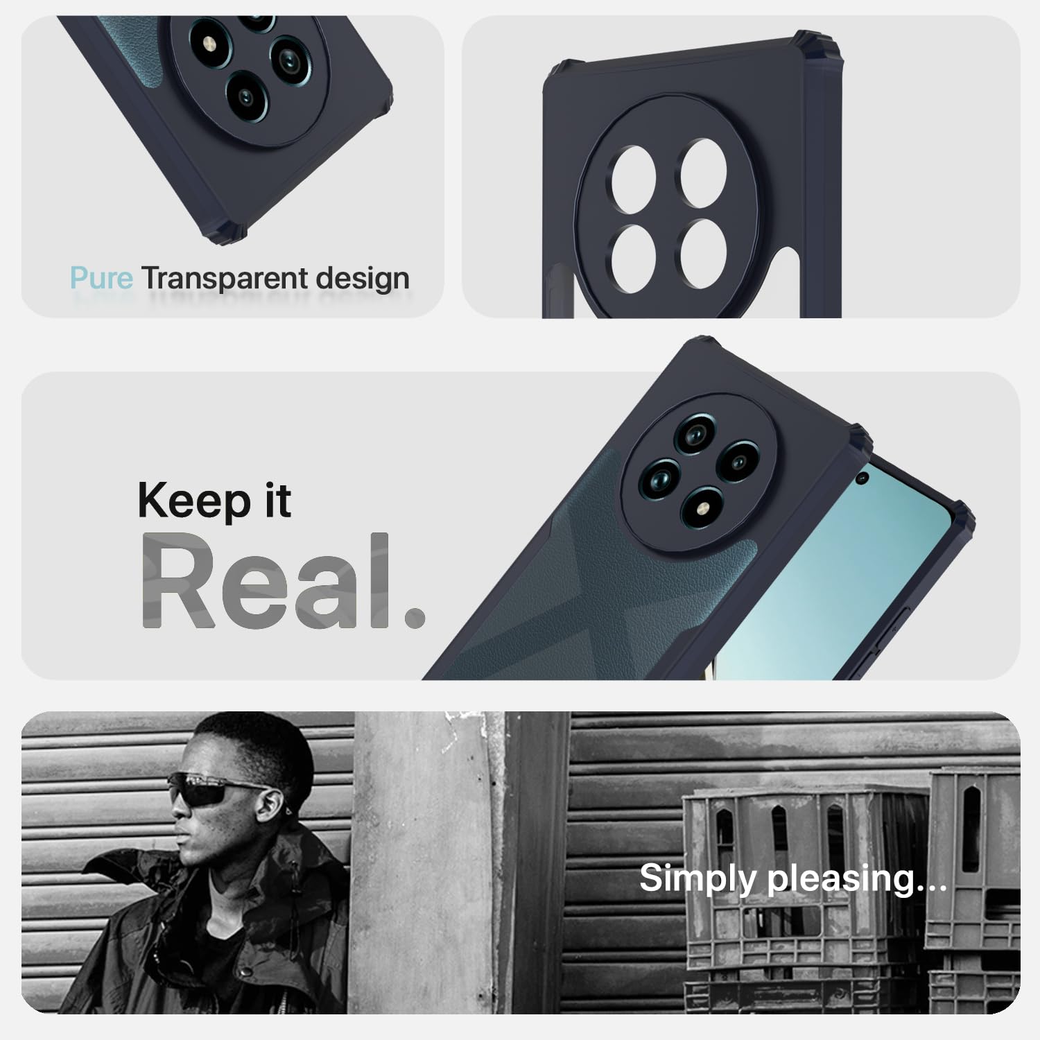 Realme 13 Pro/13 Pro Plus 5G phone cover in blue by Pikkme – photo 4