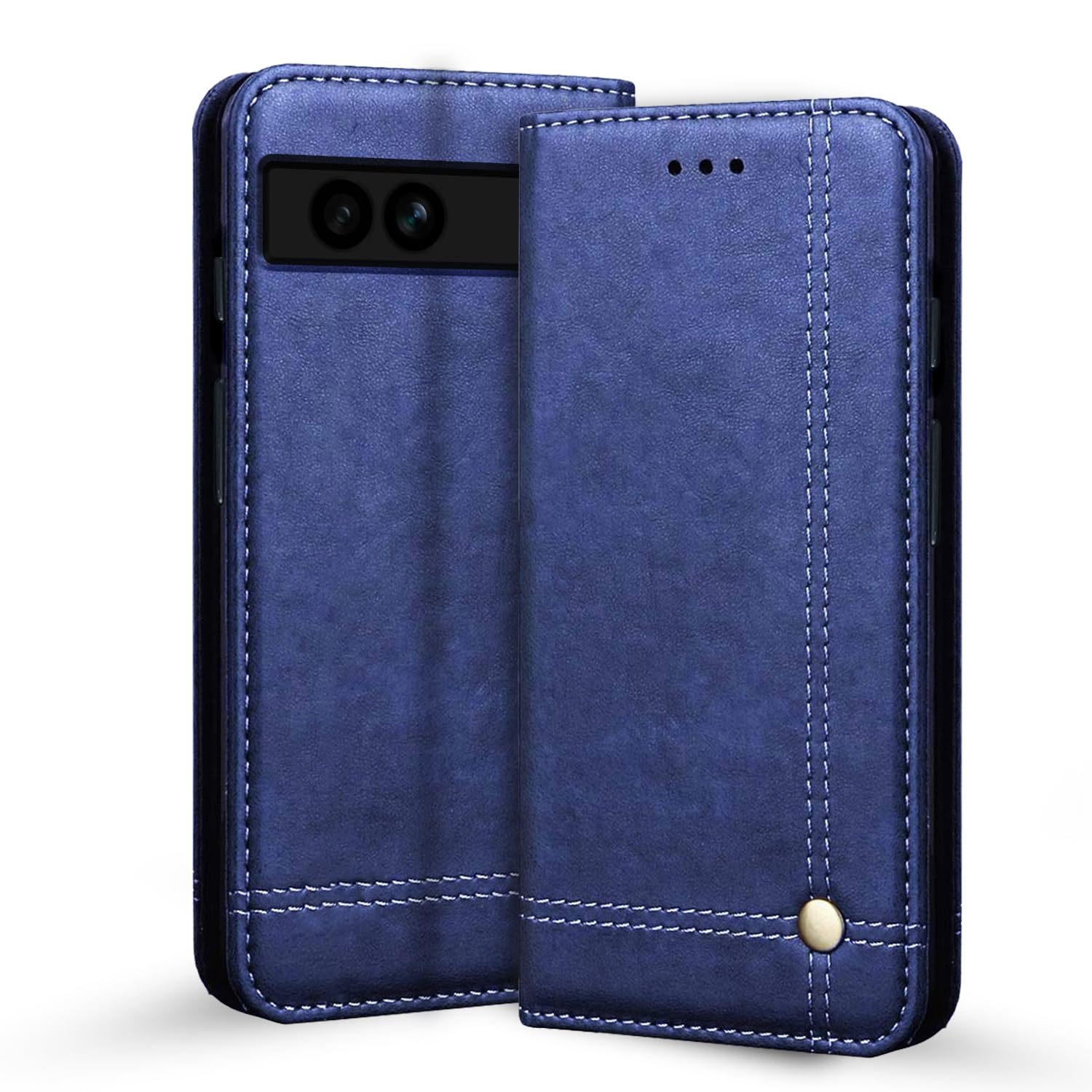 Pikkme blue flip case for Google Pixel 7A