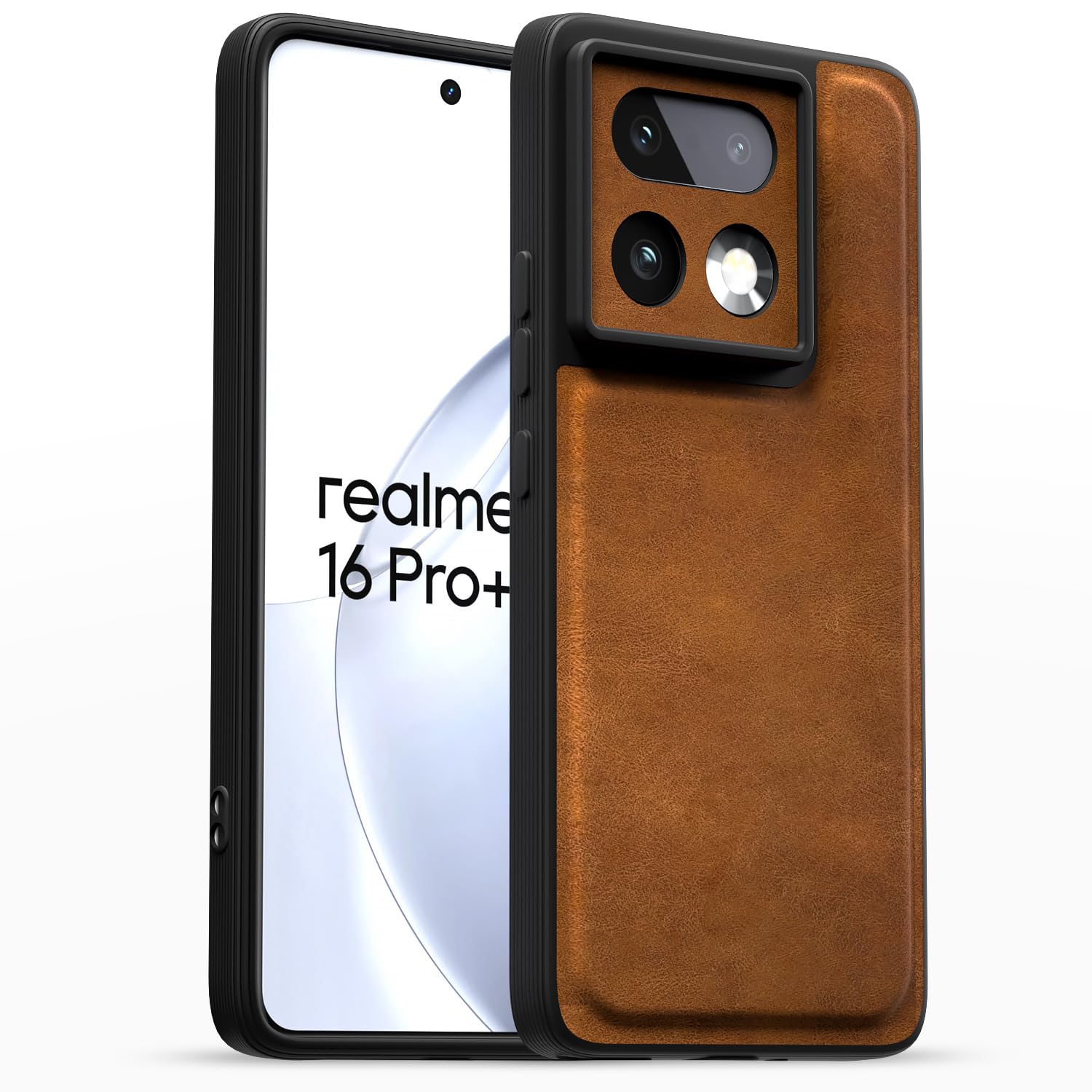 Pikkme Realme 16 Pro Plus 5G brown back cover