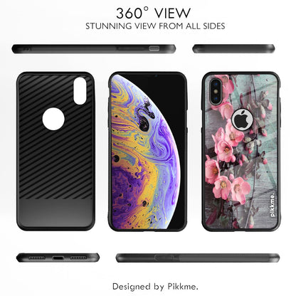 Pikkme iPhone X/XS Flower phone cover – photo 2
