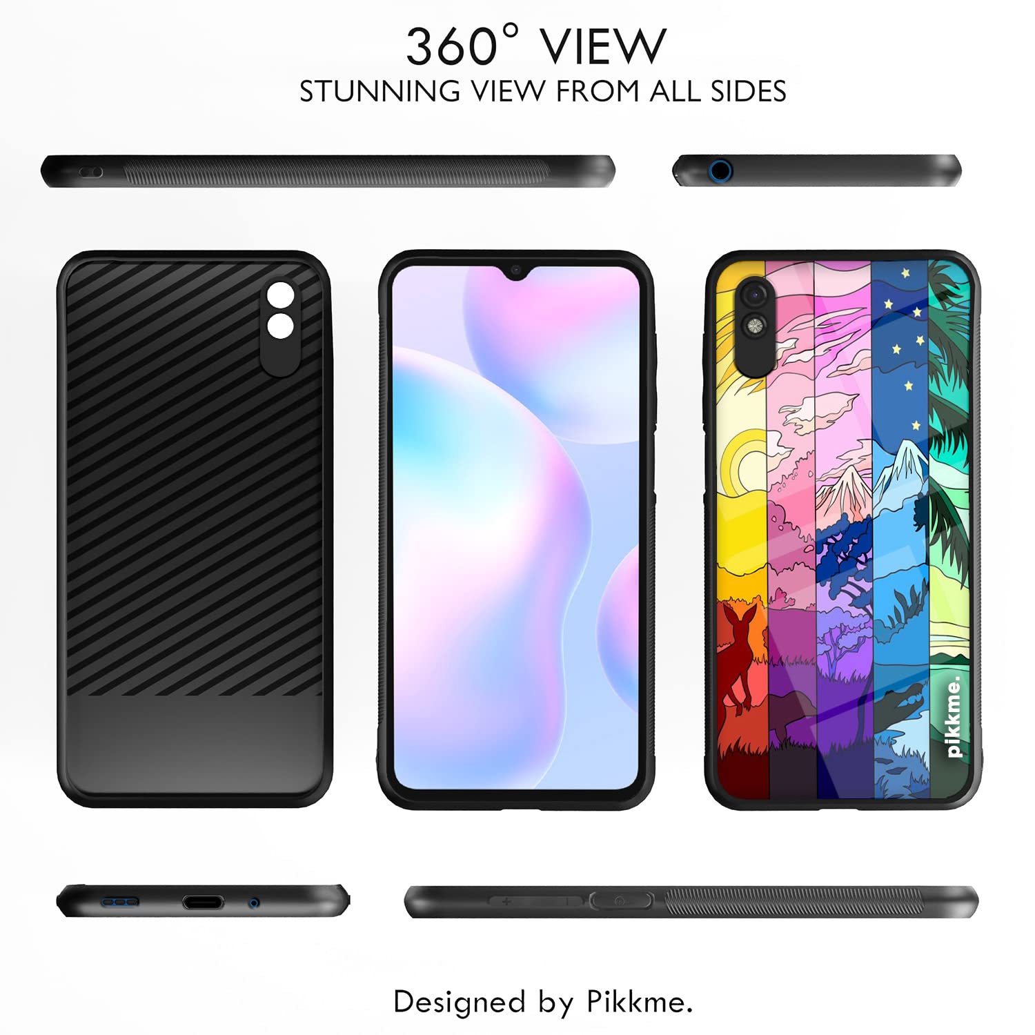 Redmi 9A/9i/9A Sport Hybrid phone cover by Pikkme – photo 2