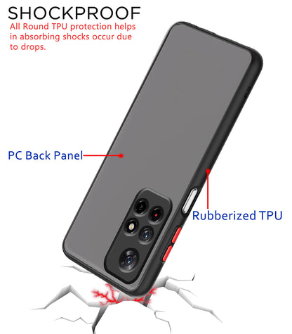 Redmi Note 11T/Poco M4 Pro 5G back cover in black by Pikkme – photo 4