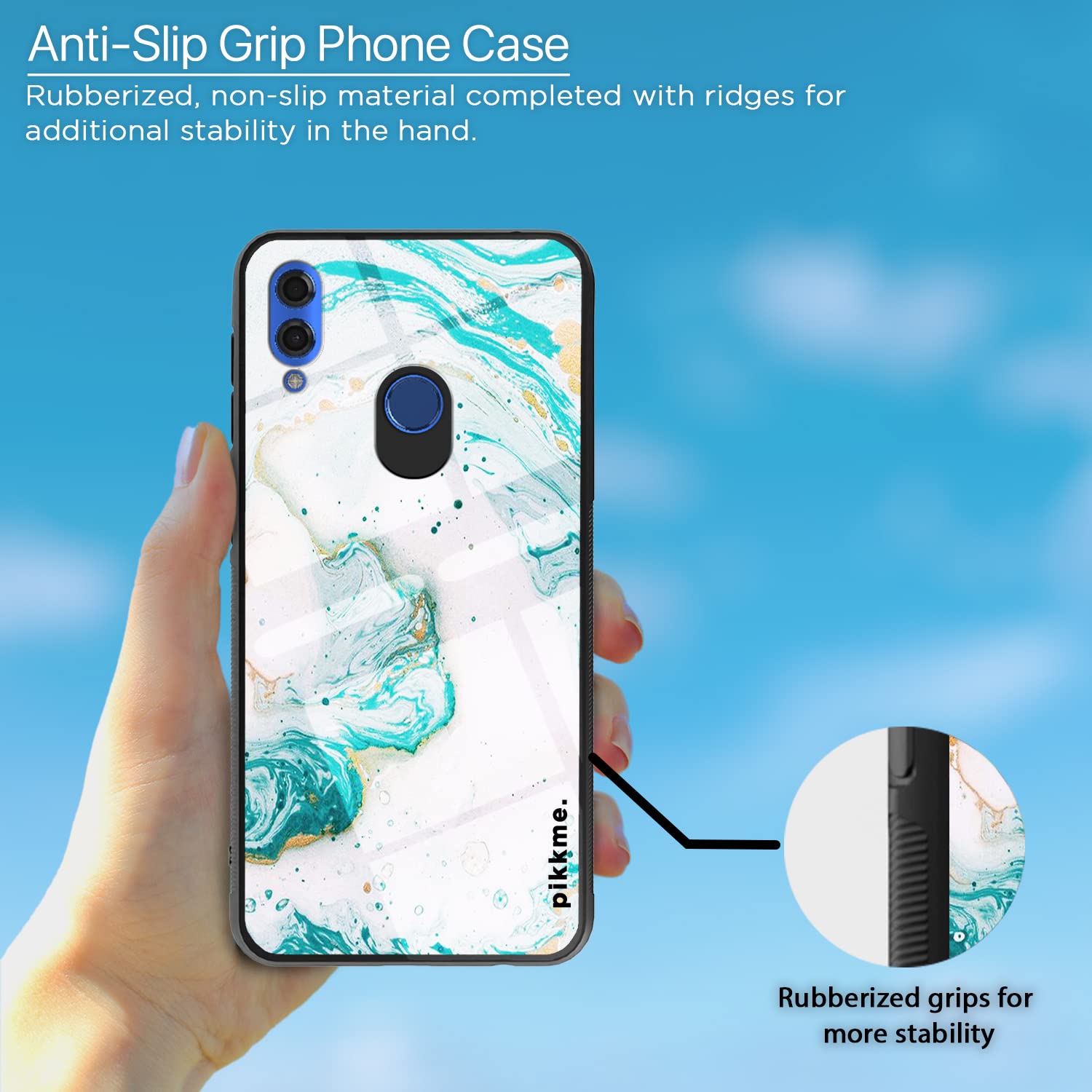 Honor 10 Lite Hybrid mobile back cover by Pikkme – photo 5