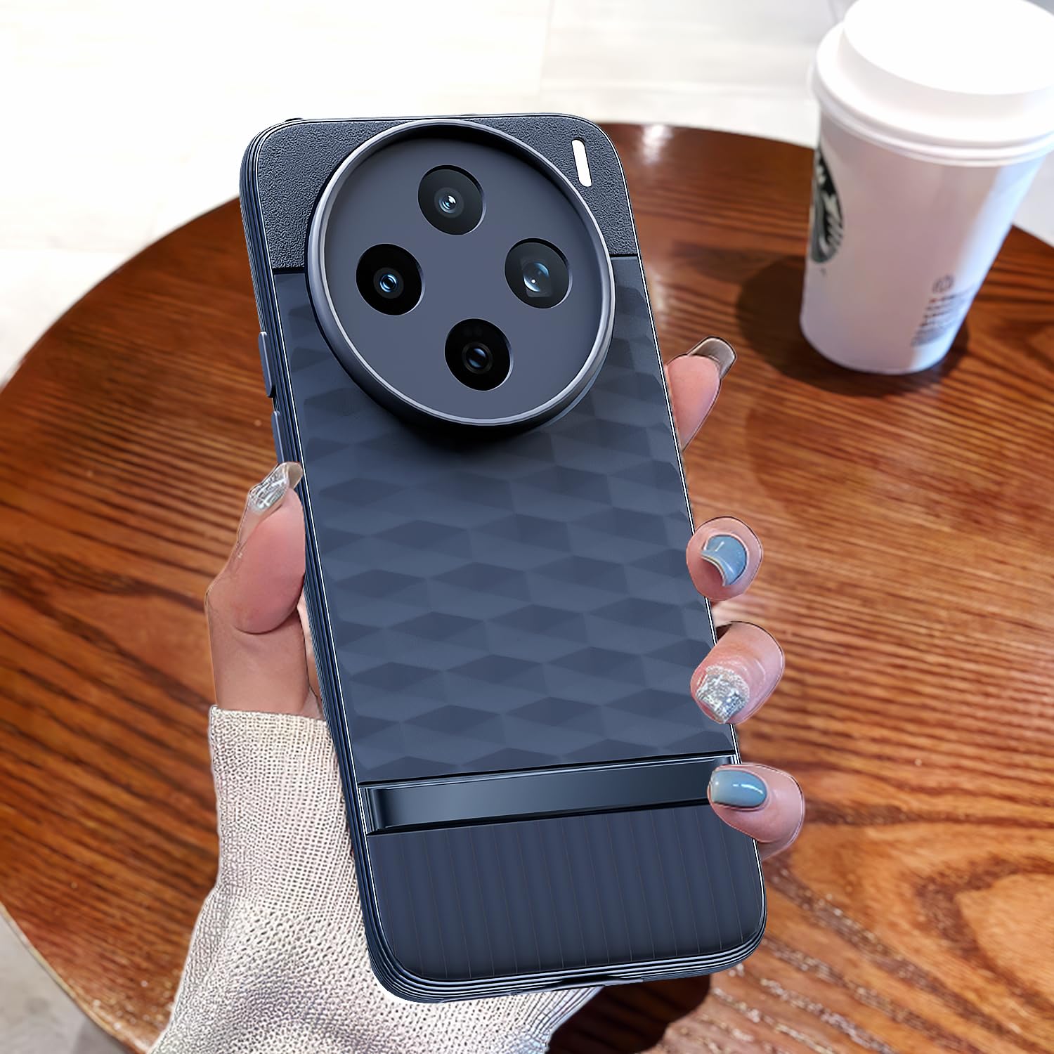 Pikkme blue phone cover for Vivo X200T 5G – photo 7