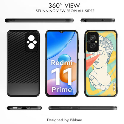 Pikkme Hybrid mobile back cover for Redmi 11 Prime 4G – photo 2