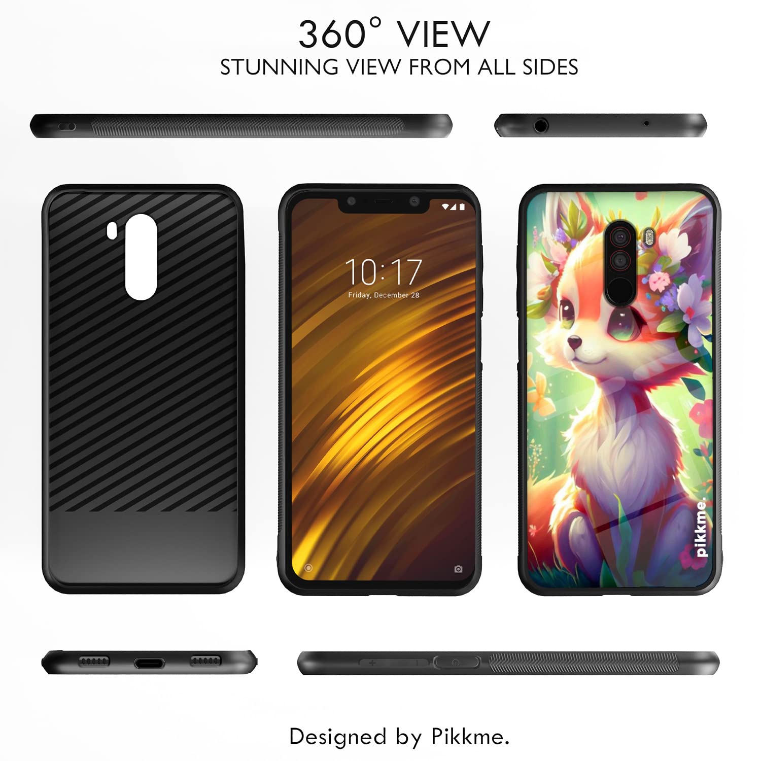 Poco F1 Hybrid back cover by Pikkme – photo 2