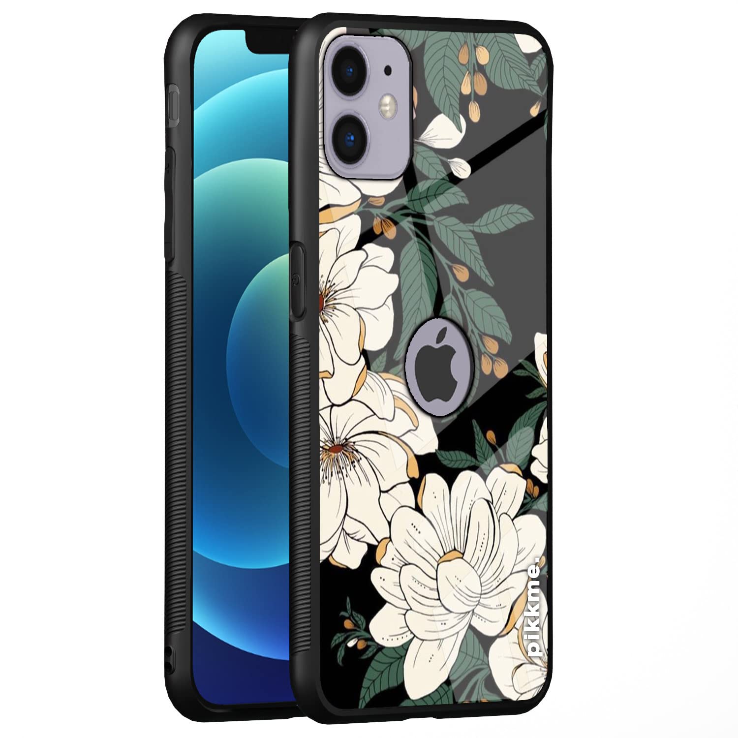 Pikkme Flower back cover for iPhone 12