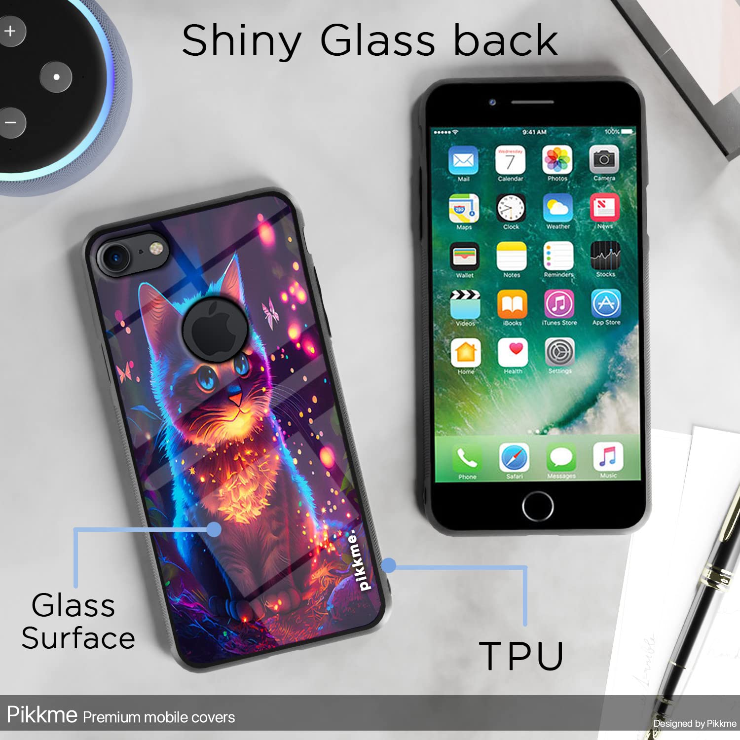 iPhone 7/8 Cat mobile back cover by Pikkme – photo 3