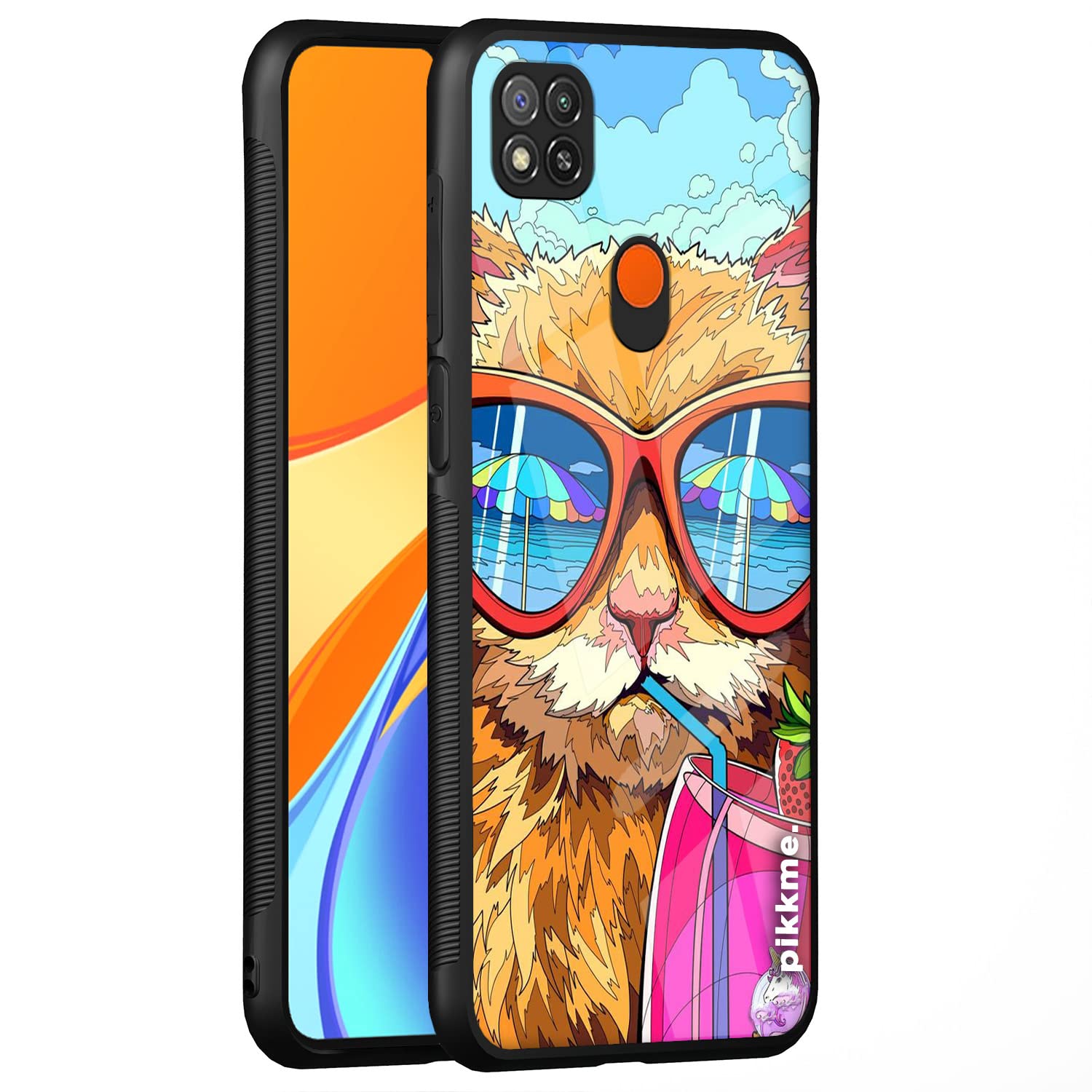 Cat Phone cover for Redmi 10A/9, Poco C31 – Pikkme