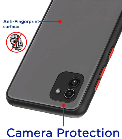 Pikkme Samsung A03 Hybrid black back cover – photo 4