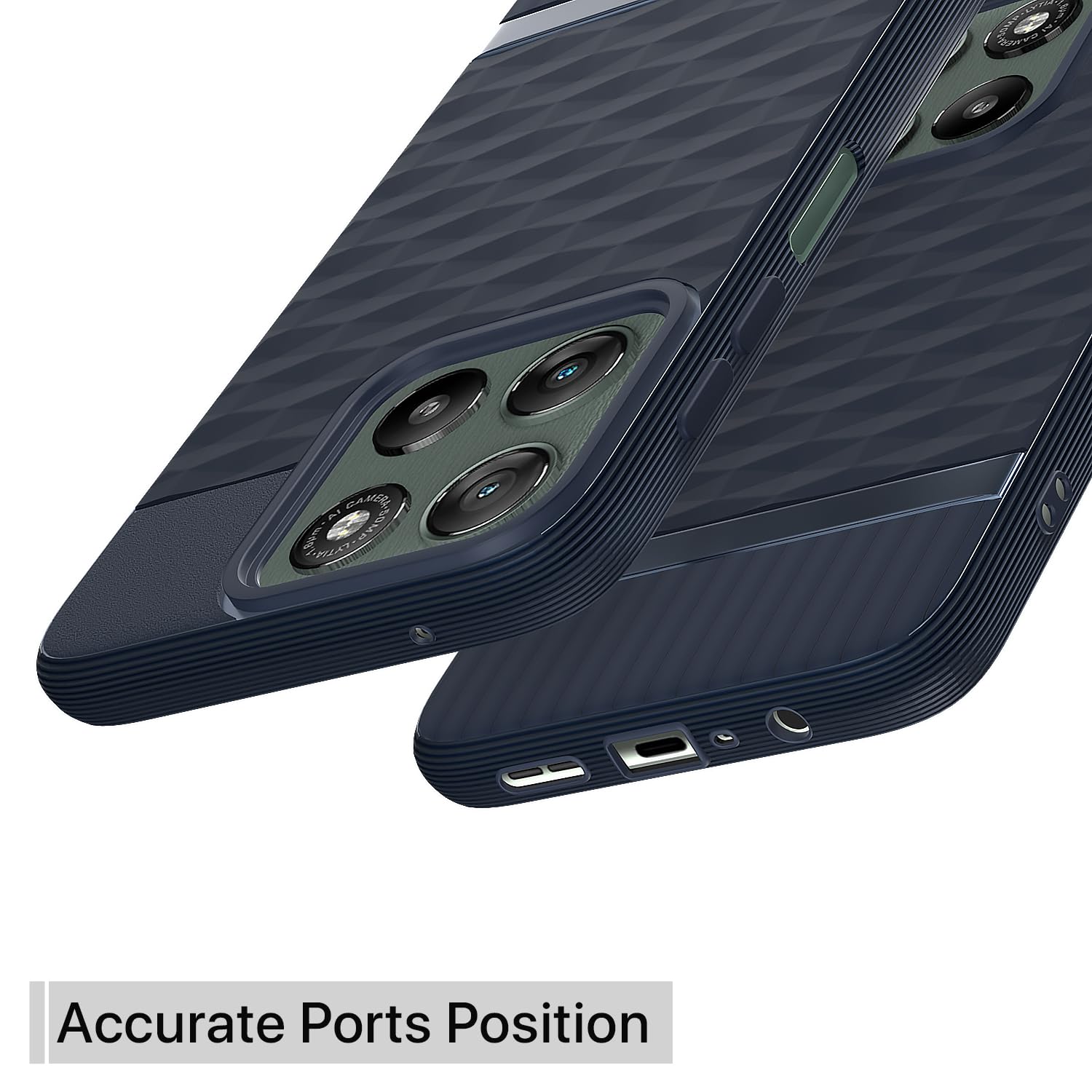 Pikkme Moto G67 Power/G57 Power 5G blue phone cover – photo 4