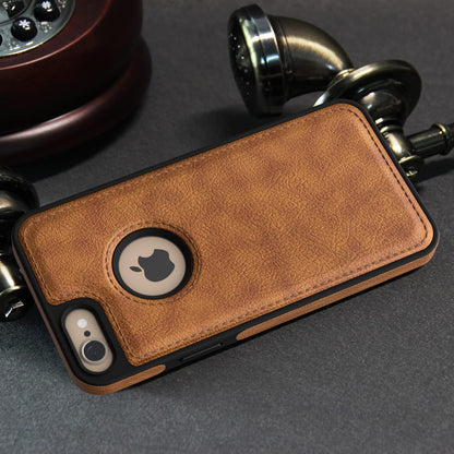 Pikkme iPhone 7/8 Flexible Pu Leather Back Cover | Brown