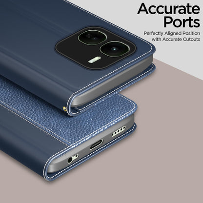 Blue mobile flip cover for iQOO Z9x 5G – Pikkme – photo 2