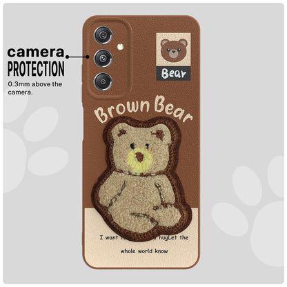 Samsung M34 5G mobile back cover in brown by Pikkme – photo 6