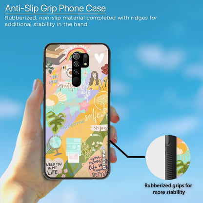 Redmi 9 Prime Hybrid mobile back cover by Pikkme – photo 5