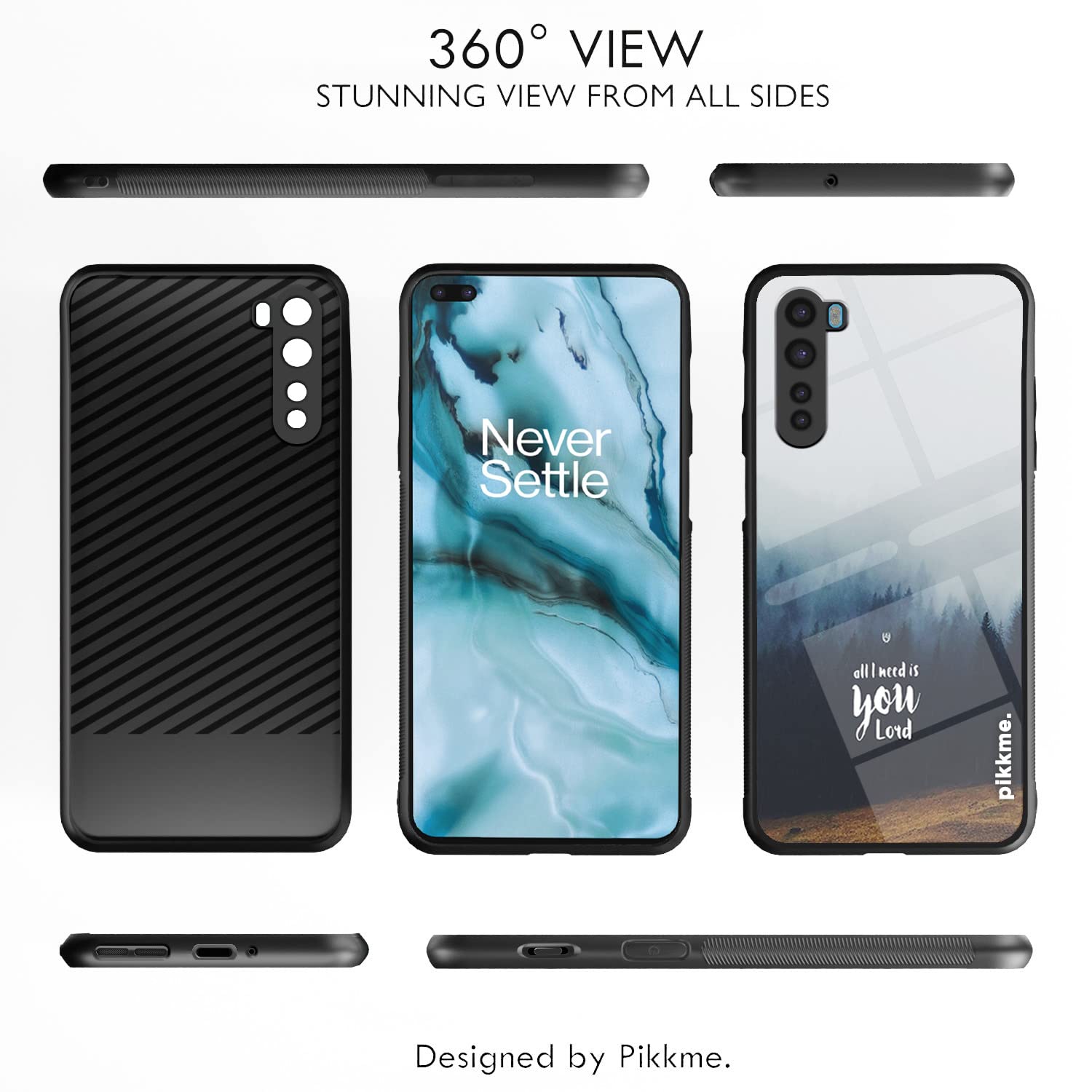 Pikkme OnePlus Nord Hybrid mobile back cover – photo 2