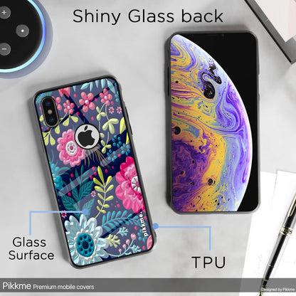 Pikkme iPhone X/XS Flower phone cover – photo 3