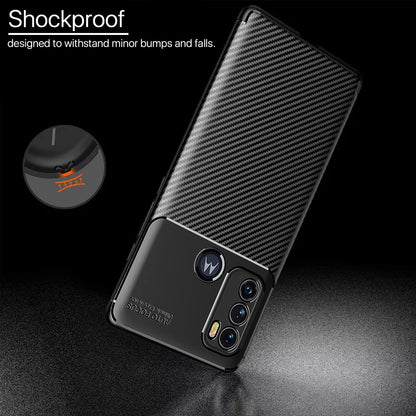 Pikkme black Carbon mobile cover for Moto G60/G40 Fusion – photo 4