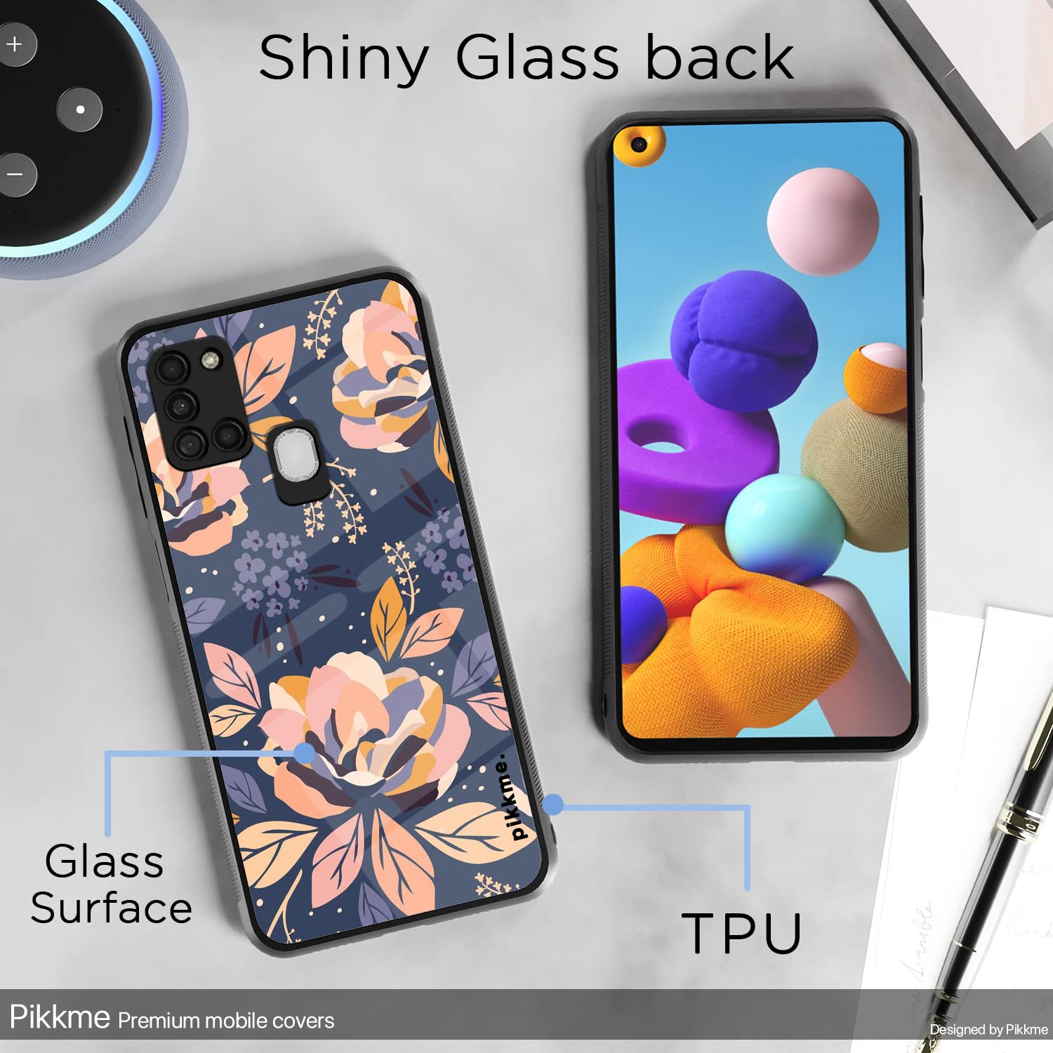 Pikkme Flower mobile cover for Samsung A21s – photo 3