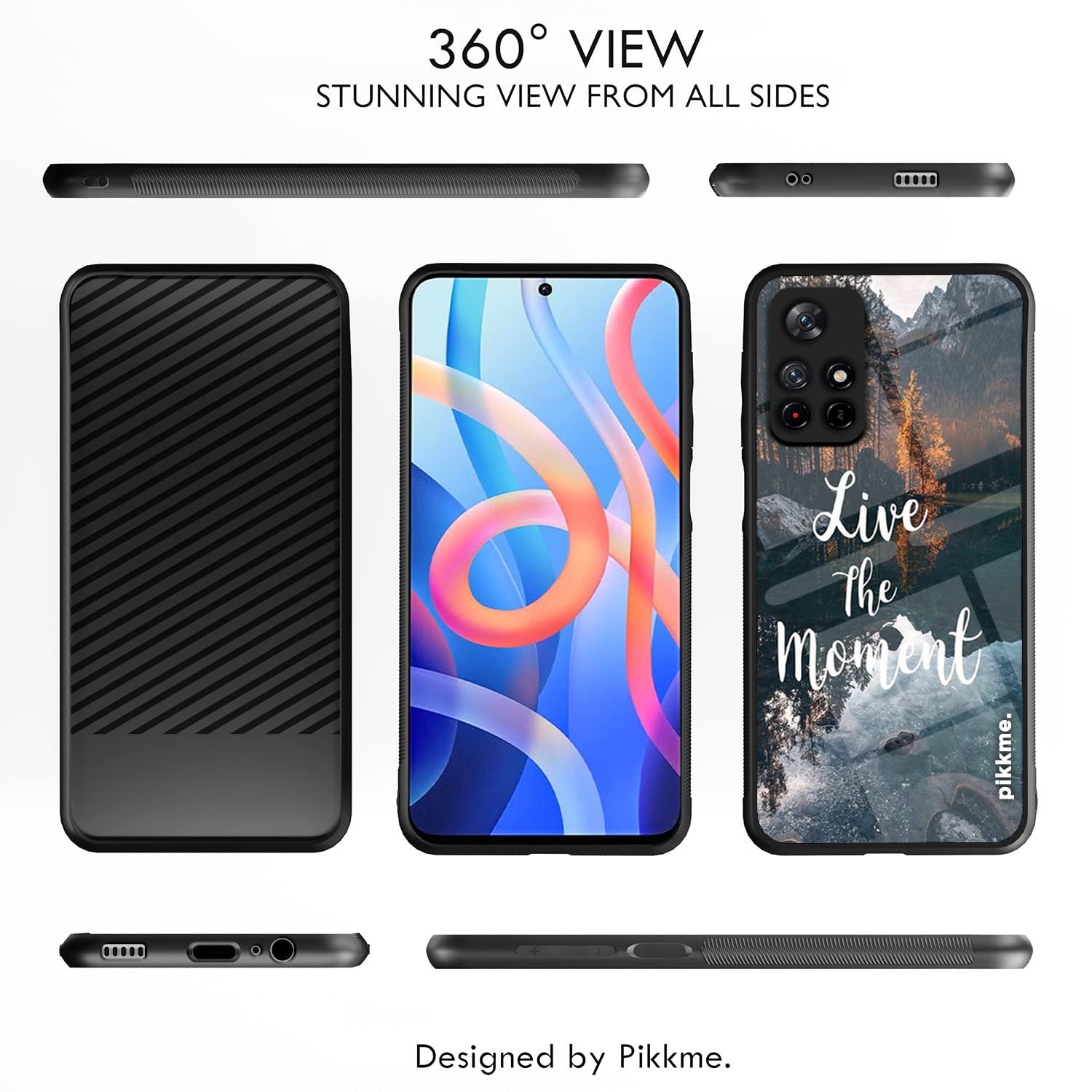 Pikkme Hybrid mobile back cover for Redmi Note 11T/Poco M4 Pro 5G – photo 2