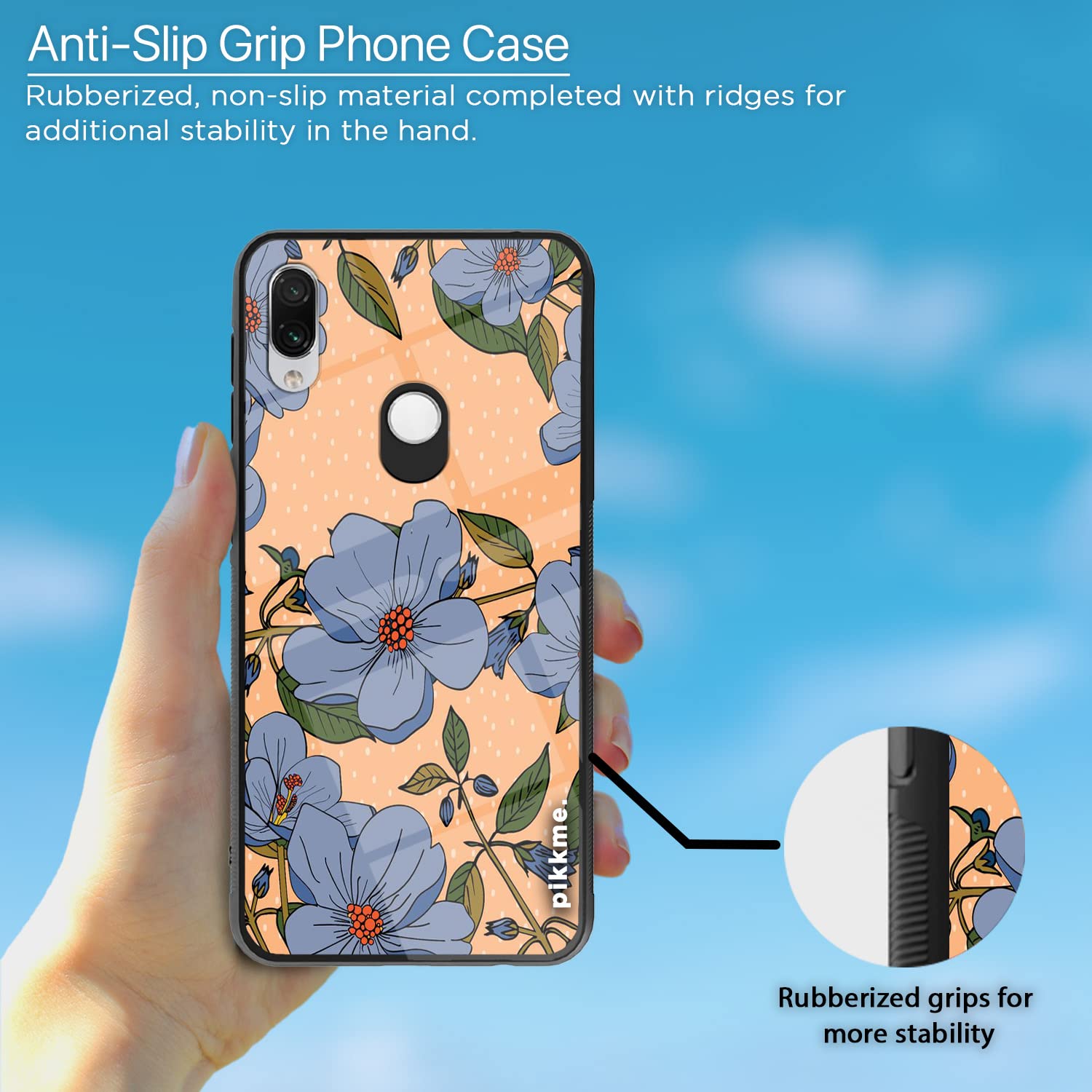 Redmi Note 7/Note 7 Pro/Note 7s Flower mobile cover by Pikkme – photo 5