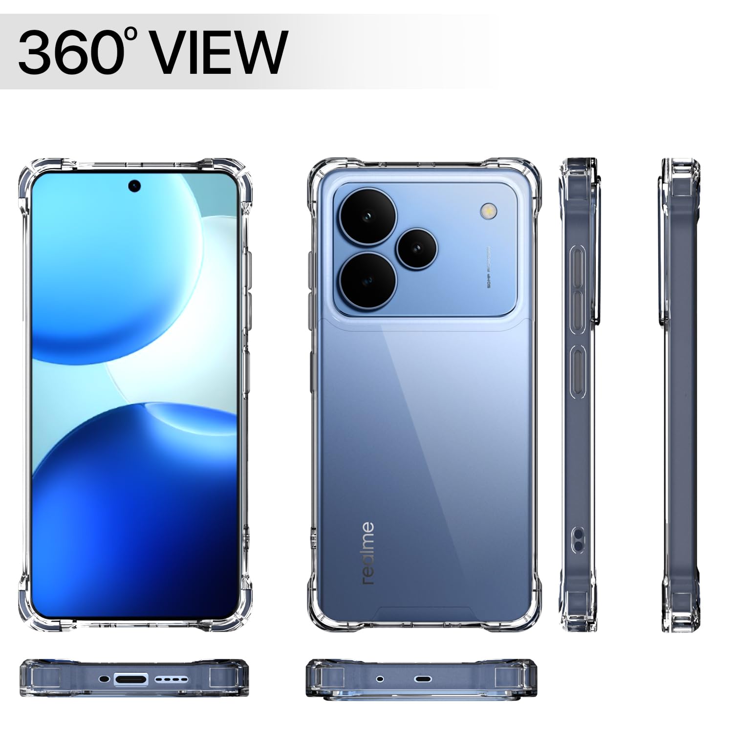 Pikkme transparent phone cover for Realme P4 5G – photo 7