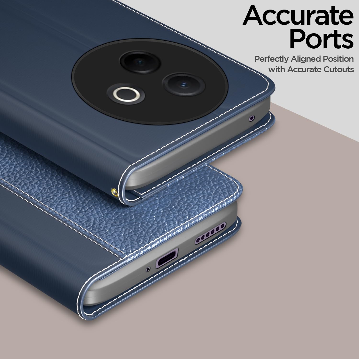 Blue flip cover for Vivo Y39 5G – Pikkme – photo 2