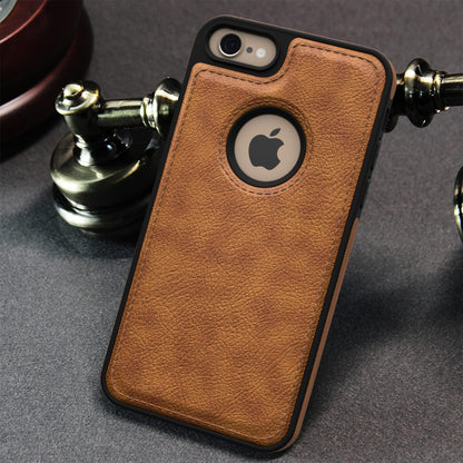 Pikkme iPhone 7/8 Flexible Pu Leather Back Cover | Brown