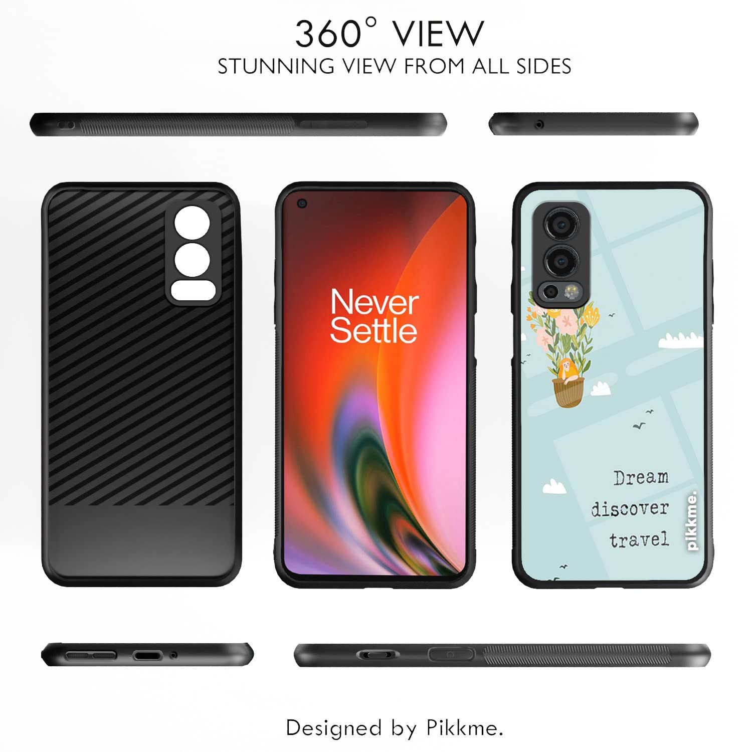 Pikkme Hybrid mobile back cover for OnePlus Nord 2 5G – photo 2