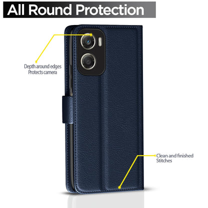 Pikkme Moto G06 Power Wallet blue flip cover – photo 4