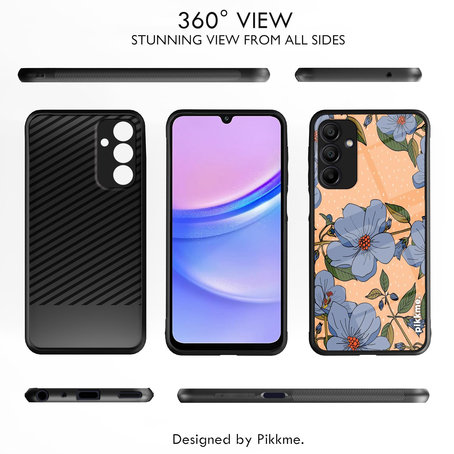 Samsung A15 5G Flower phone cover by Pikkme – photo 2