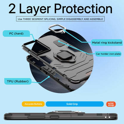 Black D5 Tough Armor back cover for Samsung S21 Ultra – Pikkme – photo 2