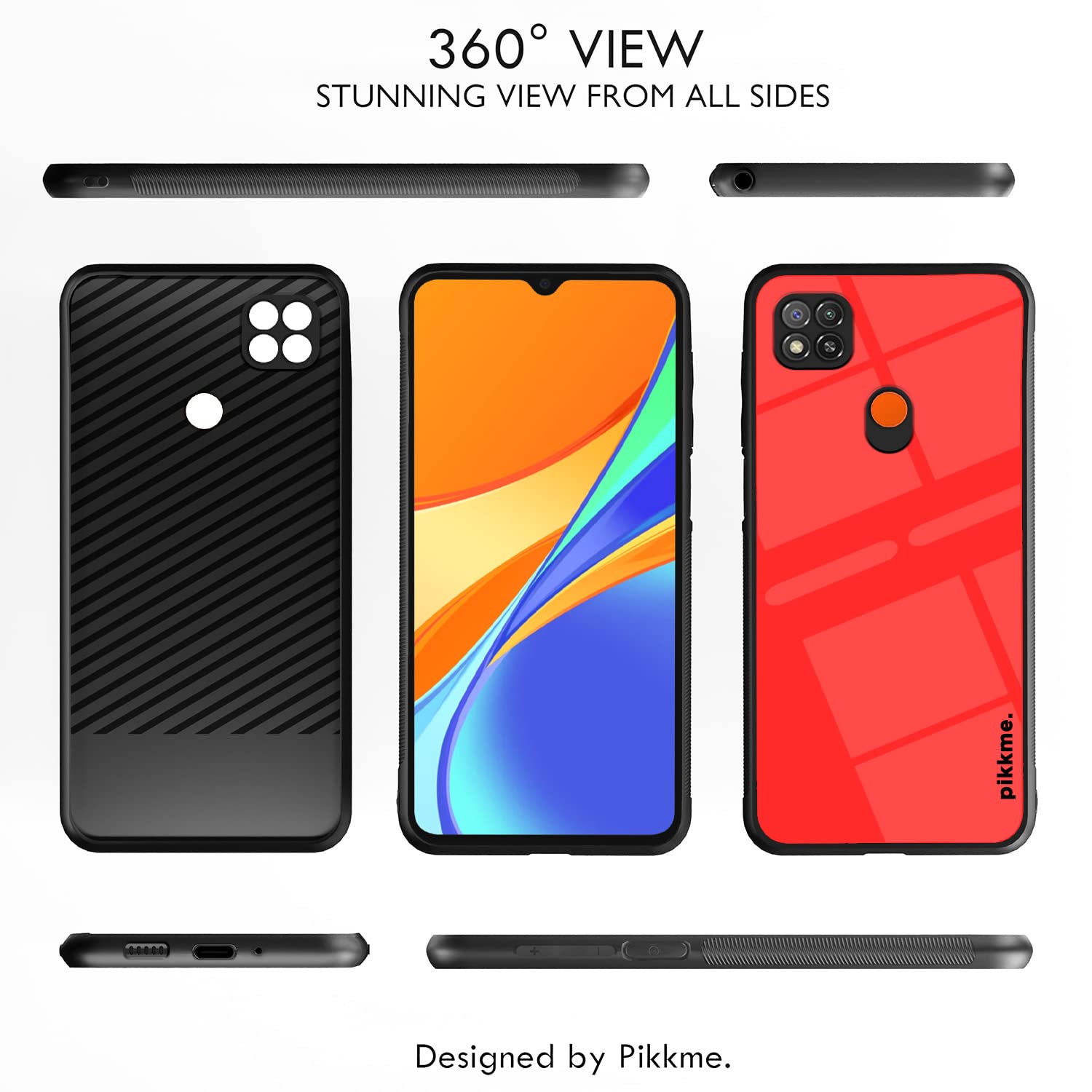 Hybrid Mobile back cover for Redmi 10A/9, Poco C31 – Pikkme – photo 2