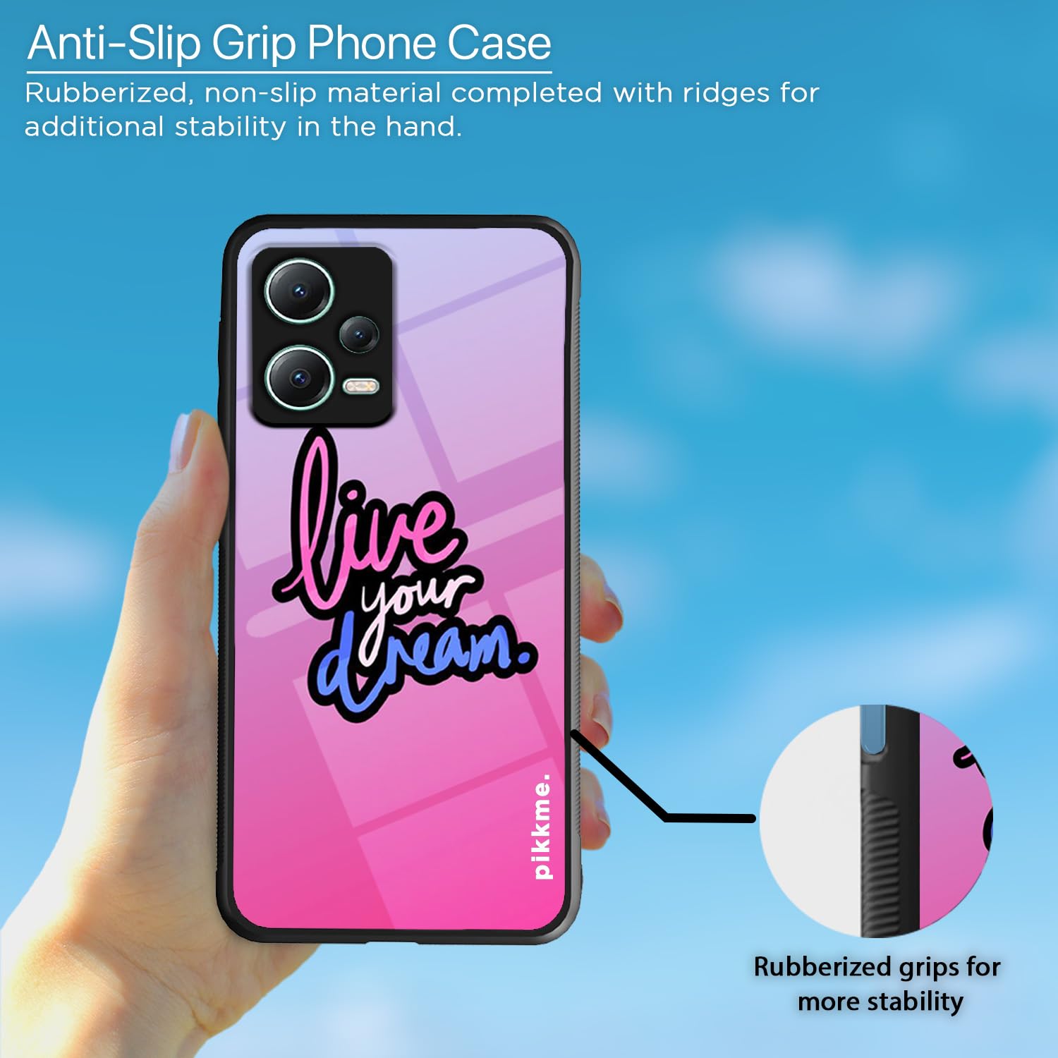 Redmi Note 12 Pro Plus 5G Hybrid back cover by Pikkme – photo 5