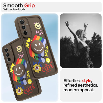 Brown mobile back cover for Samsung A35 5G – Pikkme – photo 2
