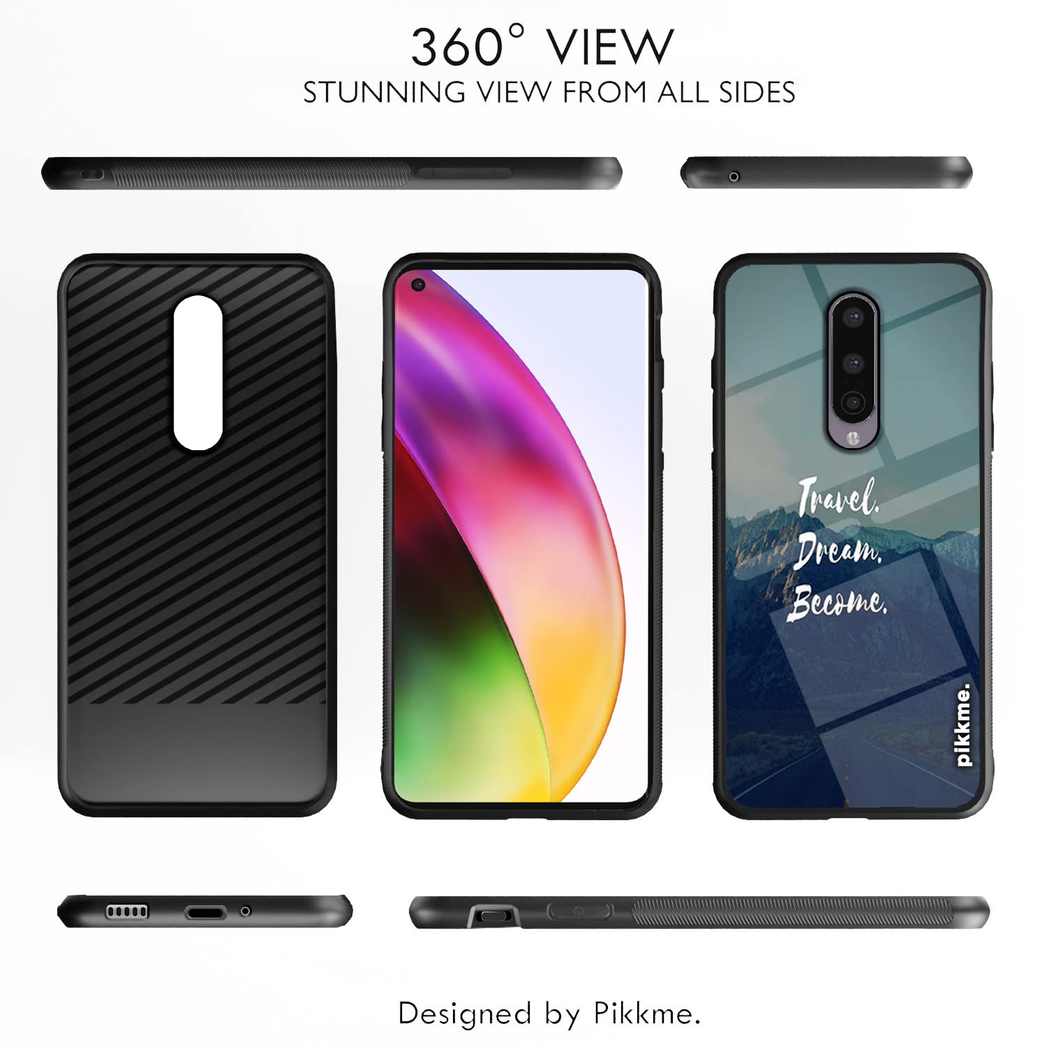 Hybrid Mobile cover for OnePlus 8 – Pikkme – photo 2