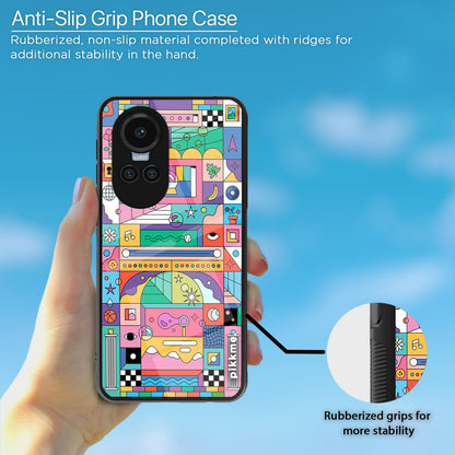 Oppo Reno 10 5G Hybrid mobile back cover by Pikkme – photo 5