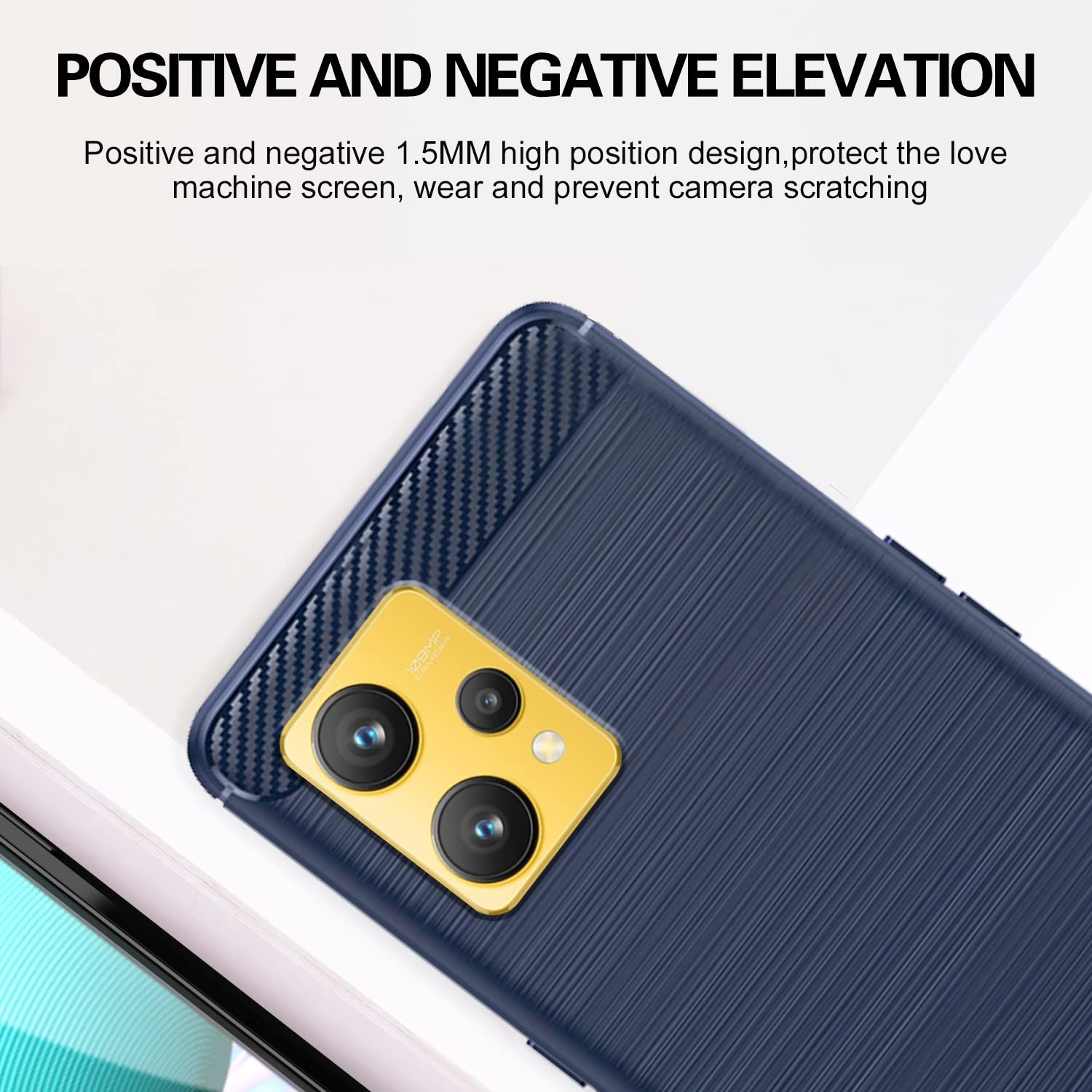 Pikkme Realme 9 4G/9 Pro Plus 5G Hybrid blue mobile cover – photo 5