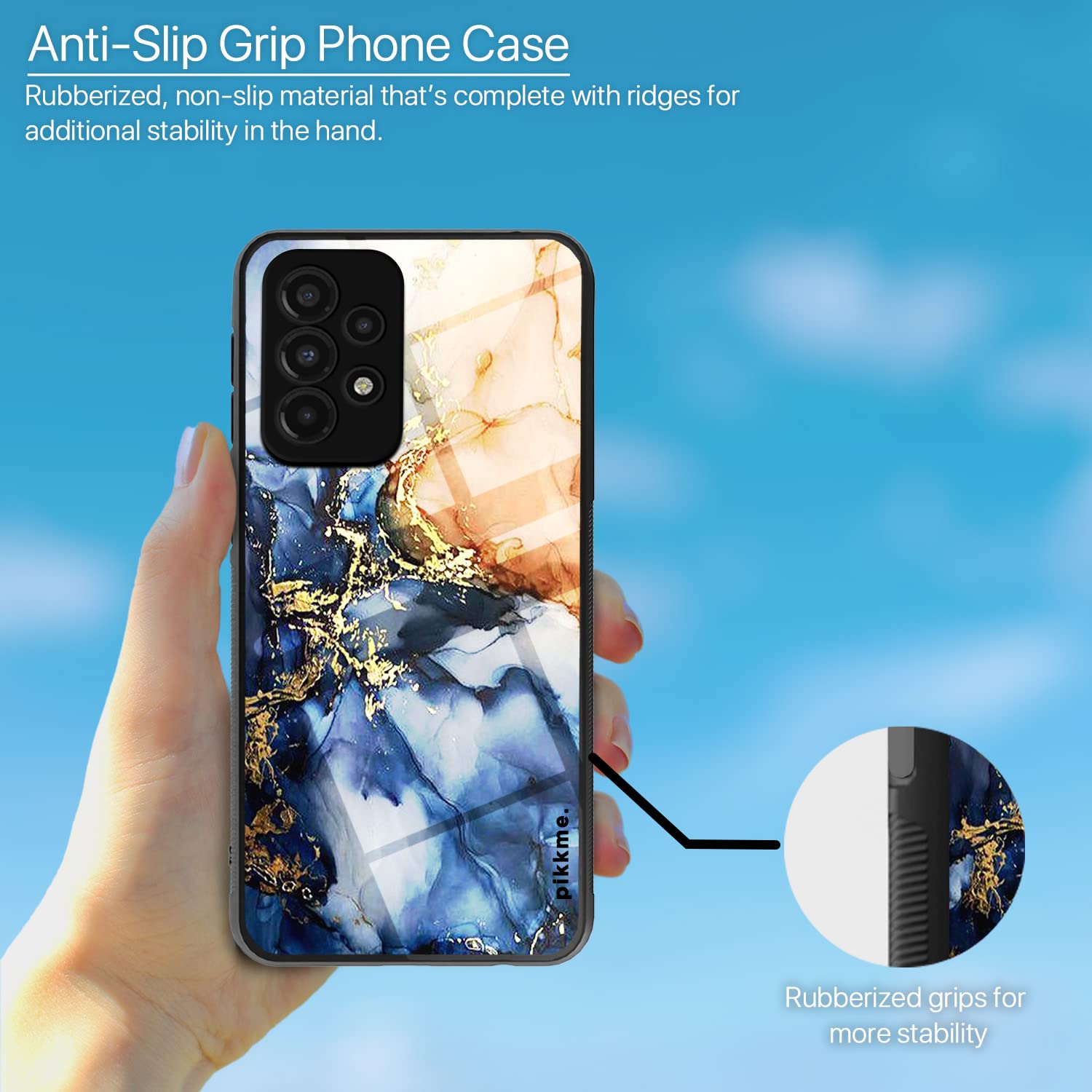 Pikkme Samsung A13 4G Hybrid mobile back cover – photo 6